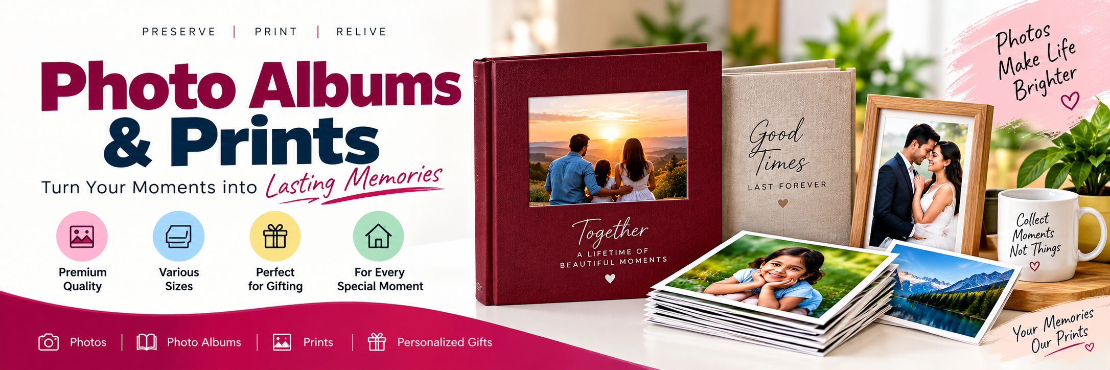 Photo Albums & Prints
